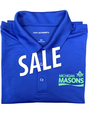 Masonic Polo Shirt on SALE!  Sale is Final!!